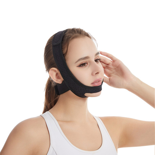 Cross-border new anti-snoring strap, anti-snoring facial support strap, fixed protective strap, chin support, V-face pressure mask