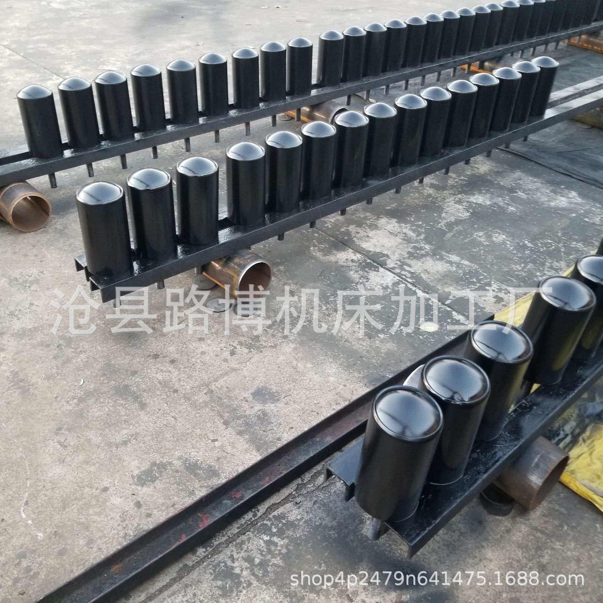 托辊厂家立辊供应 防跑偏边辊 螺纹立辊 非标挡辊 制造各种立棍-阿里巴巴