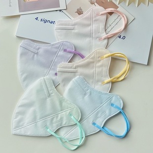 All-match Mask Women's Summer Sunshade Breathable Eye Corner Color Gradient High Color Value 10-piece Adult Three-layer Protection