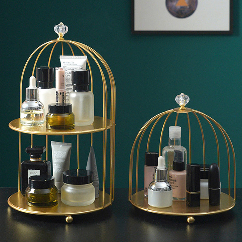 Iron birdcage lipstick perfume skin care...