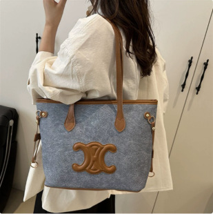Capacious small design one-shoulder bag