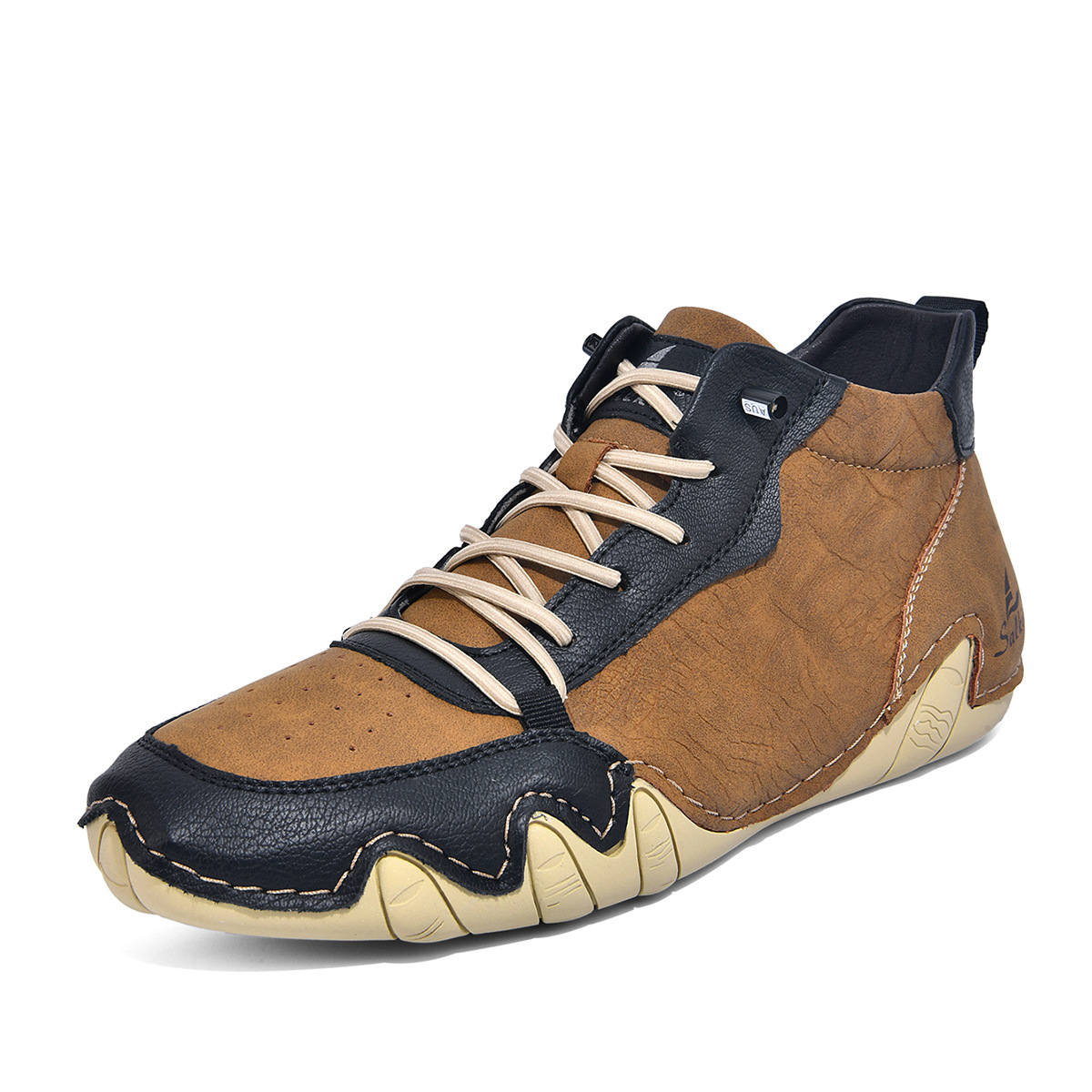Wow, neue mittelhohe Octopus-Martin-Stiefel für Herren mit weiter Passform, geeignet für Frühling und Herbst, Outdoor-Reisen_voghion.com