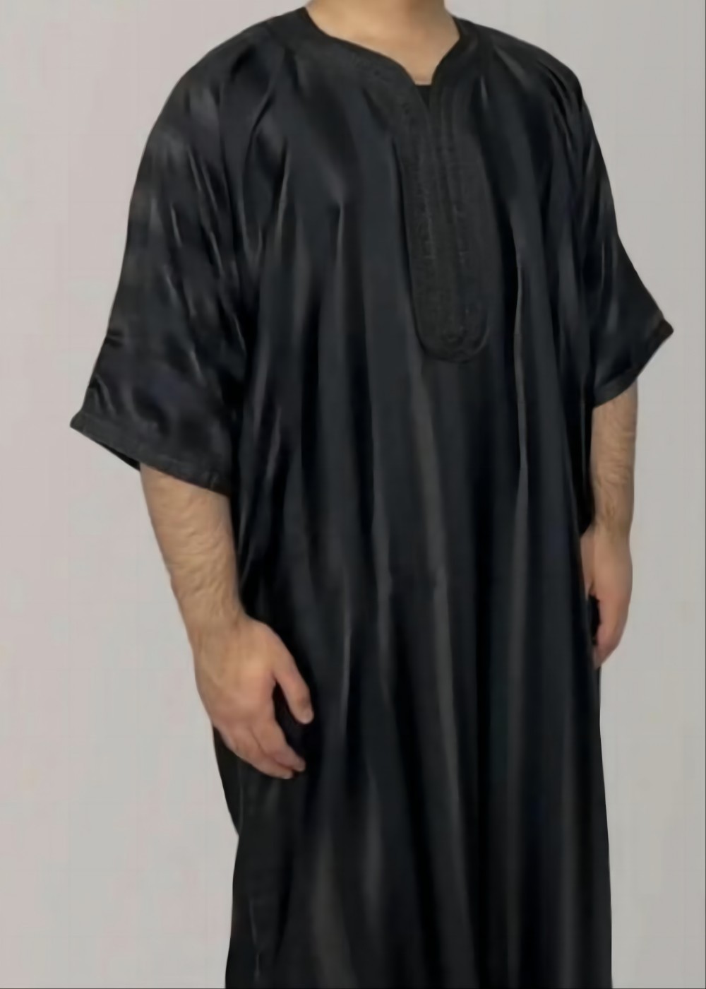 Men's Solid Color Robe Men's Clothing display picture 3