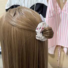 Slik包盘发发髻古装汉服简约国风一体式假发麻花包造型垫发包