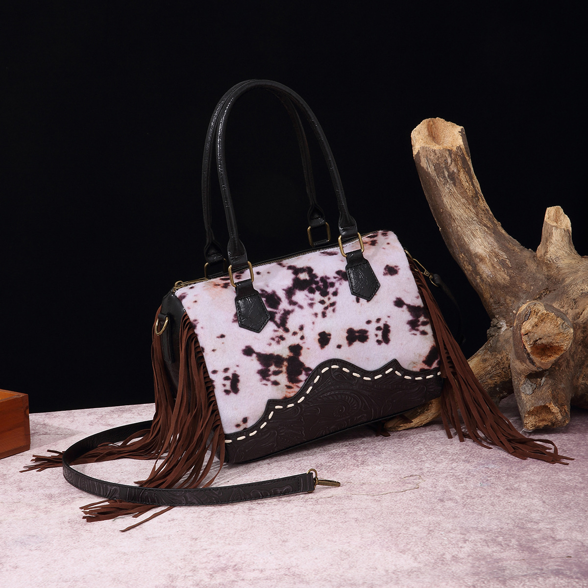 Handtaschen für Damen Die neueste europäische und amerikanische Retro-Mode, personalisierte Schulter-Crossbody-Tasche mit großem Fassungsvermögen, High-End-Damentaschen_voghion.com