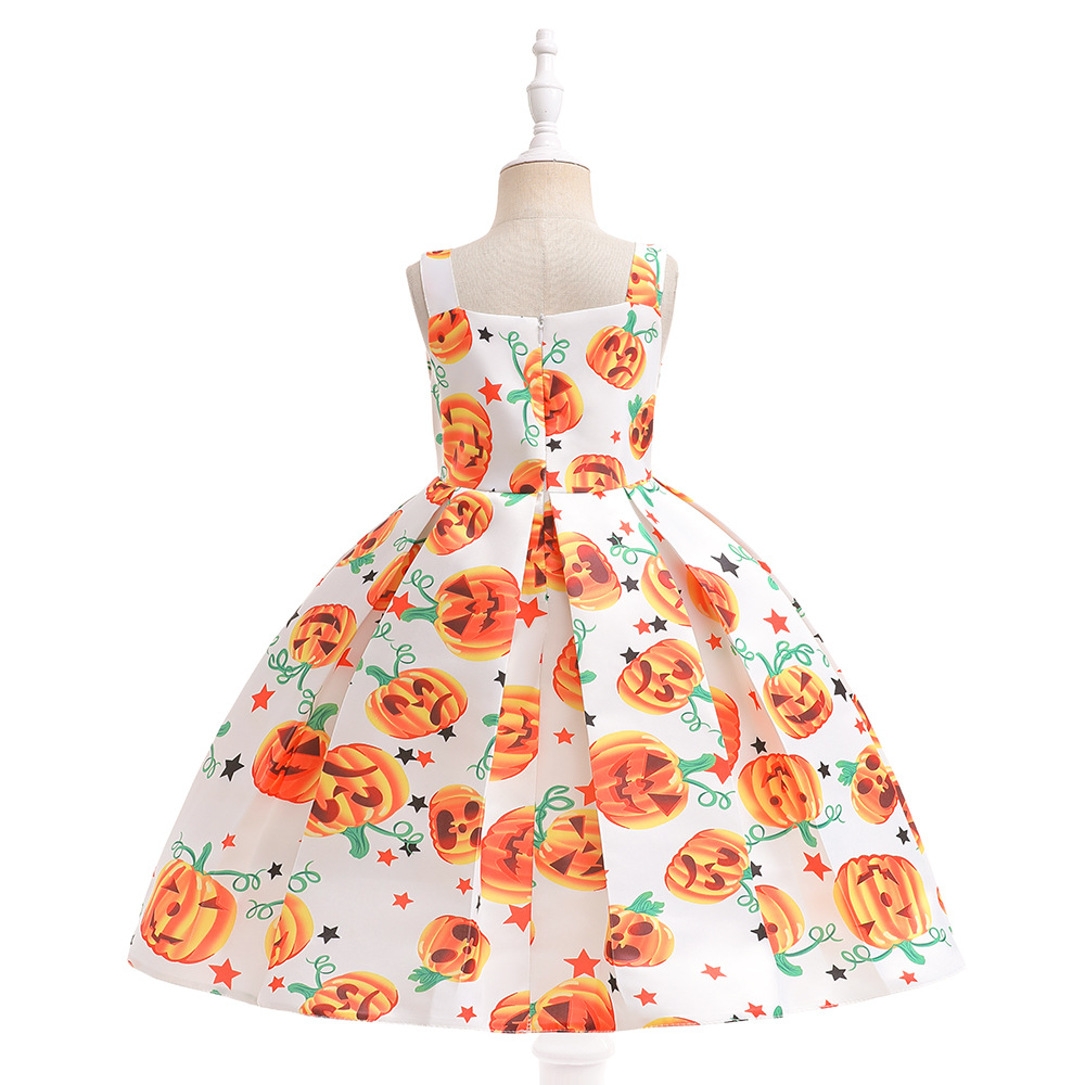 南瓜万圣连衣裙