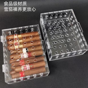 Cigar Maintenance and Maturation Storage Box, Food-Grade Acrylic Cigar Box Customization, Cigar Cabinet Special Moisturizing Cabinet