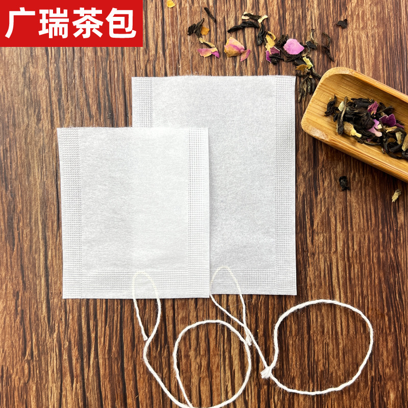 Label heat seal disposable tea bag filter bag empty bag manufacturer direct sale tea bag filter paper coffee powder filter bag