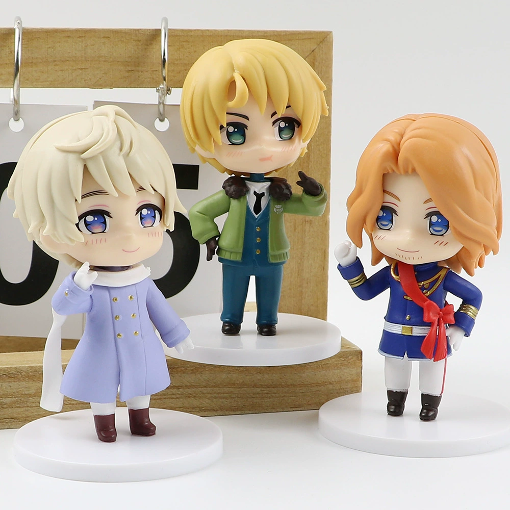 Набор фигурок Hetalia Feliciano Vargas, ПВХ 8 см, набор из 5 штук