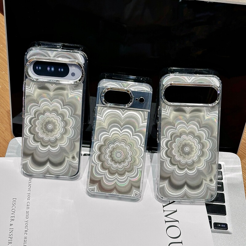 Phantom Flower Google Series Is Suitable for Pixel 6A Phone Case, Fashionable Pixel 7 Phone Cover, Trendy