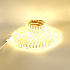 LED strip 110V 4040 three rows 180 beads white flame ultra bright new generation three-speed quick-release screw outdoor camping light bar