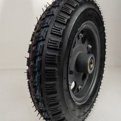 金良14寸鑄鐵圈充氣輪325/300-8充氣輪工礦重型輪老虎車拖車輪子