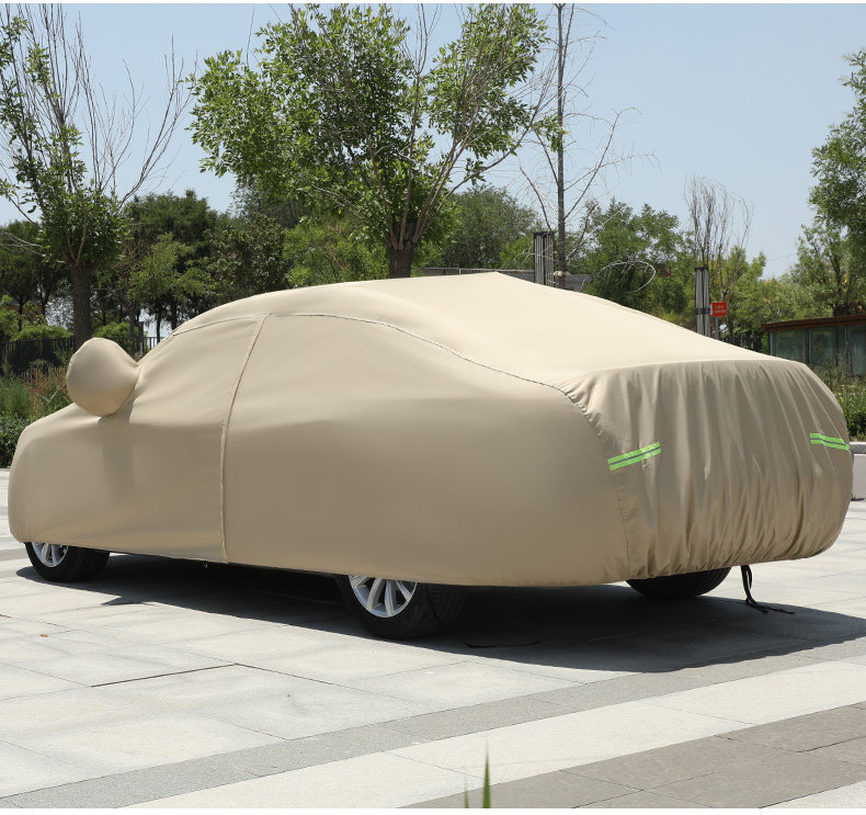 Volkswagen Bora, Lamando, Lavida, Magotan, Passat, Id3, Tiguan Oxford Canvas Sun Protection Car Cover, Rainproof Car Cover
