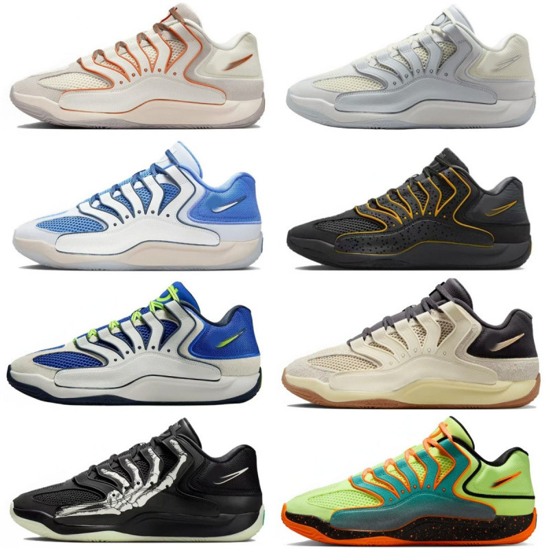 Foreign Trade Durant 18 Low-Top Practical Basketball Shoes Kd18 Anti-Twist Cushioning Sports Sneakers Foreign Trade Durant 18 Low-Top Practical Basketball Shoes Kd18 Anti-Twist Cushioning Sports Sneakers