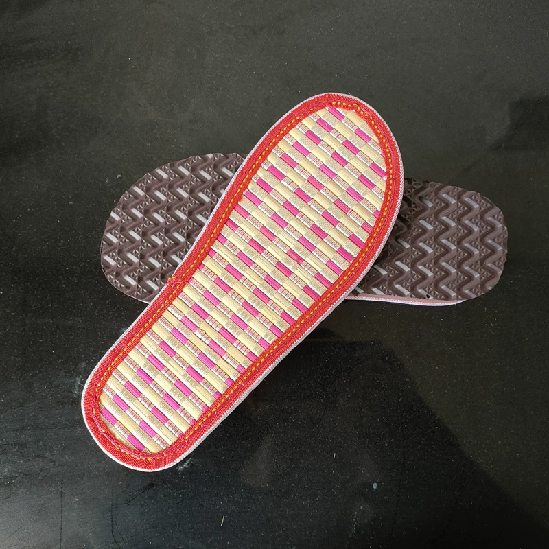 Подошва Ruziniu, оптовая продажа, летние сандалии, нескользящая износостойкая бамбуковая подошва, подошва для тапочек с крючком ручной работы
