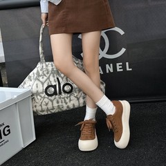 2025新款厚底增高女百搭休闲鞋时尚运动单鞋潮鞋丑萌鞋舒适板鞋