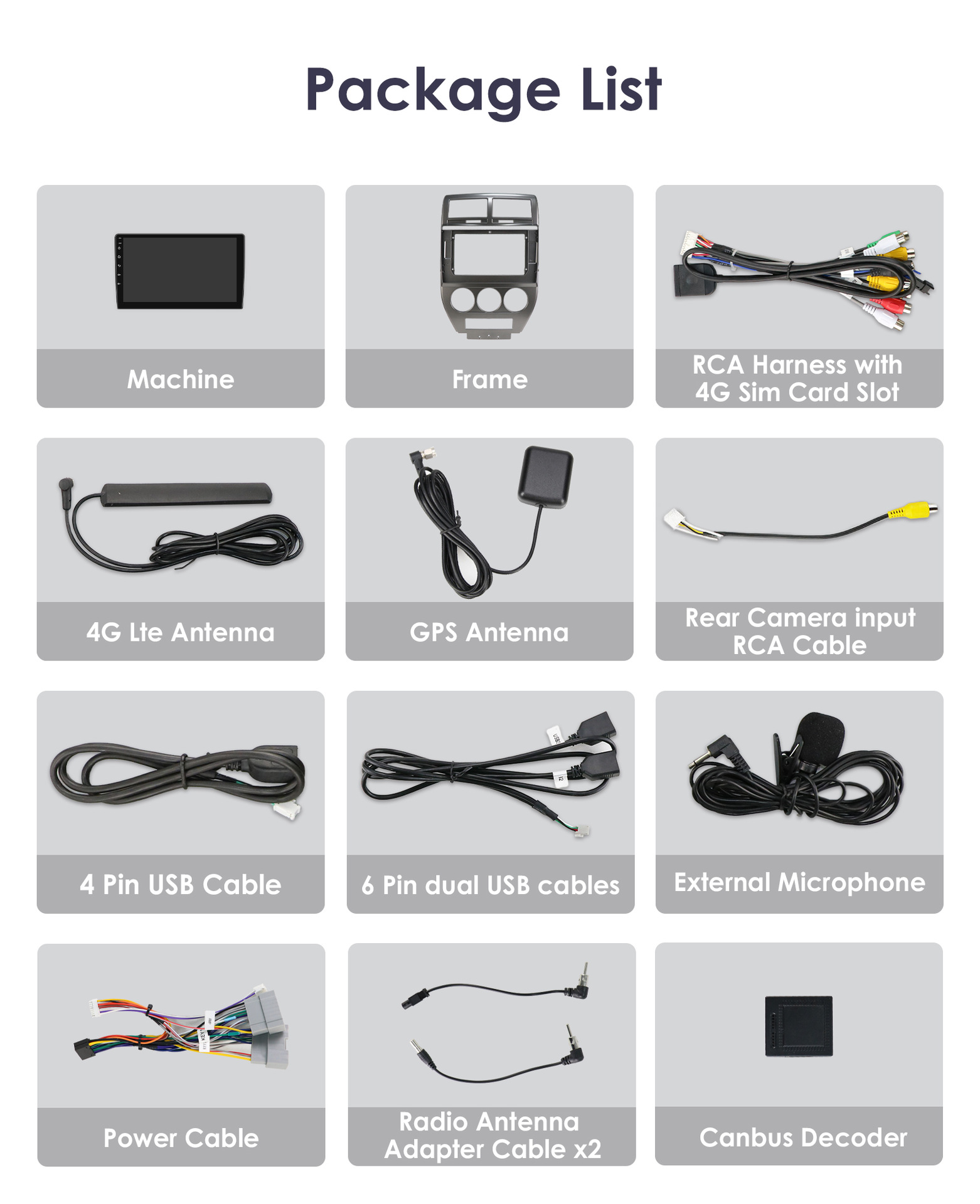 Suitable for Jeep Compass 07-09 Car Android Large-Screen Navigation System Gps All-In-One Device