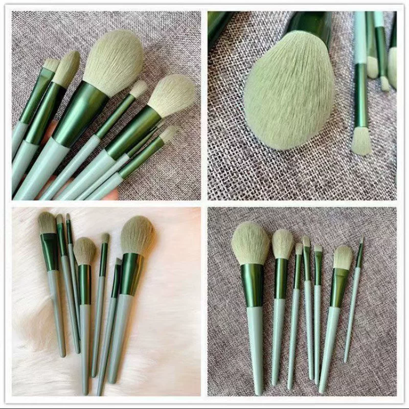 Brush, soft eye shadow, handheld face blush, 13 pieces, full set