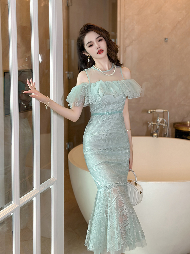 B5568 1350K VÁY ĐẦM LIỀN THÂN DÁNG DÀI NỮ CHOTDNG DÁNG ÔM BODY GỢI CẢM SEXY MÙA HÈ KIỂU ĐUÔI CÁ THỜI TRANG NỮ G04 SẢN PHẨM MỚI