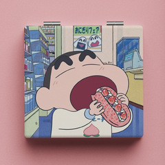 Creative foldable mirror for home and travel, portable cartoon makeup mirror for little sisters, convenient travel mirror