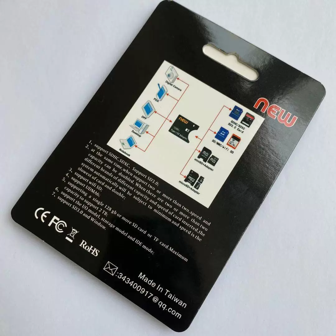 Адаптер TF → CFast 2.0 (Card Aika), 300 МБ/с, внешний держатель карты
