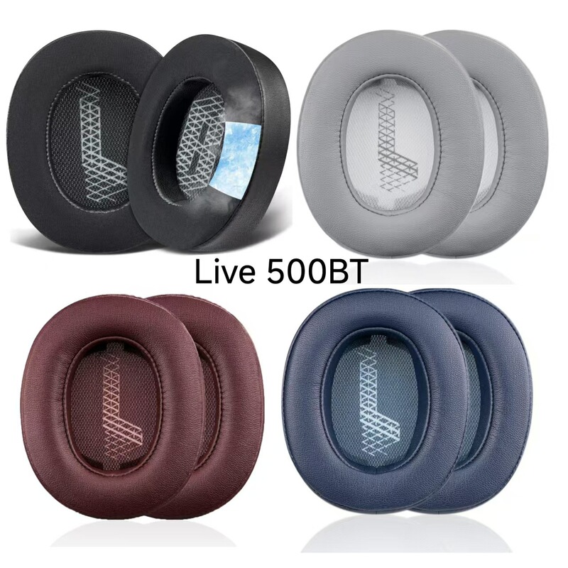 The Gel Is Suitable for Jbllive500Bt Headphone Covers, Bluetooth Head-Mounted Live500 Ear Pads, and Headband Protective Covers The Gel Is Suitable for Jbllive500Bt Headphone Covers, Bluetooth Head-Mounted Live500 Ear Pads, and Headband Protective Covers