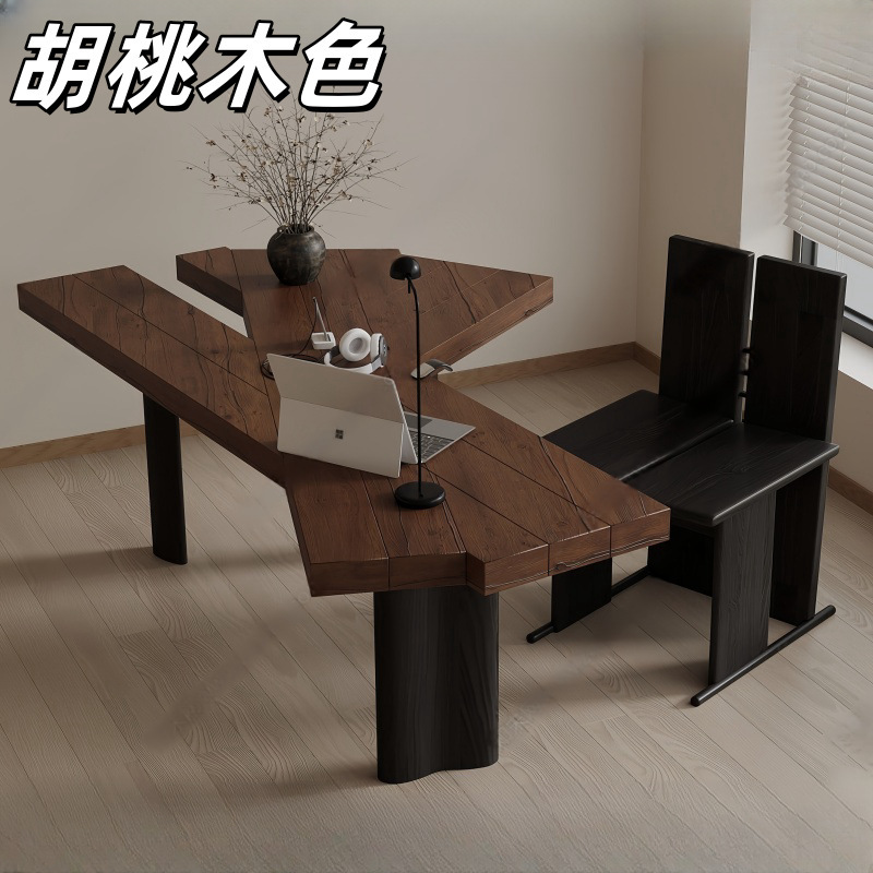 Nordic Painted Desk Creative Personality Boss Desk Manager Desk Modern Simple Office Desk Computer Manager Desk Complete