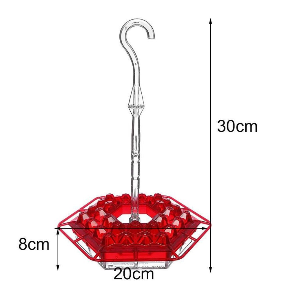 厂家直销六角蜂鸟喂水器 Hummingbird Feeder 六边形悬挂喂鸟食器详情8