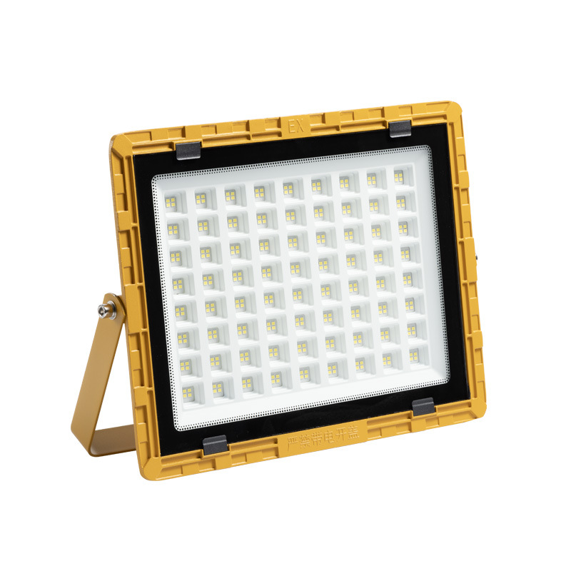 Lámpara LED a prueba de explosiones estándar asiática, reflector a prueba de explosiones para plantas químicas y gasolineras, reflector para talleres, almacenes y fábricas.