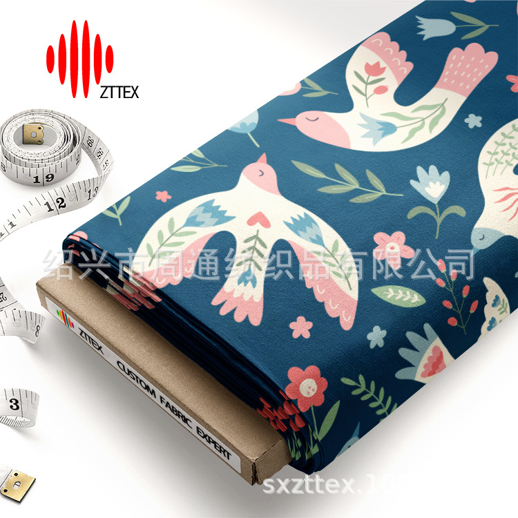 ZTTEX 包工包料 新款 2023新品 印花涤氨汗布