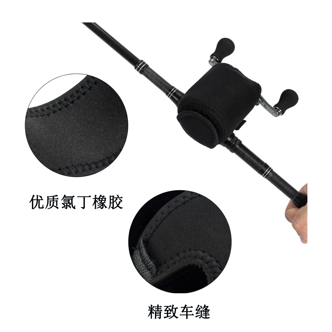 Lure Fishing Reel Bag, Waterdrop Reel Thickened Diving Material Fishing Reel Bag, Anti-Collision Protection Fishing Reel Storage Bag, Protective Accessories