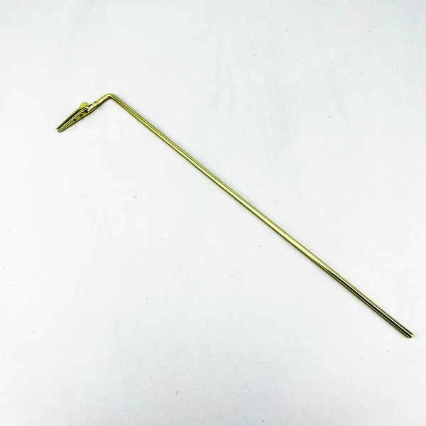 Gold alligator clip holder [3.0mm diameter]