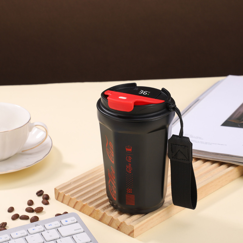 クロスボーダーネットセレブ八角形ダイヤモンドコーヒーサーマルカップ304ステンレス鋼コーヒーサーマルカップ高価値プリントウォーターカップ|undefined