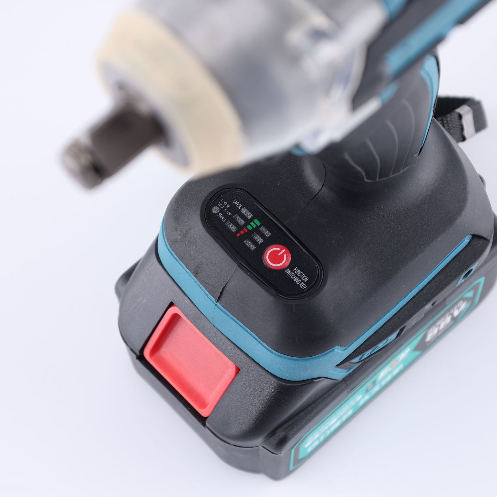 Llave de impacto eléctrica de litio sin escobillas llave eléctrica destornillador portátil gran par de reparación de automóviles pistola de aire fábrica al por mayor