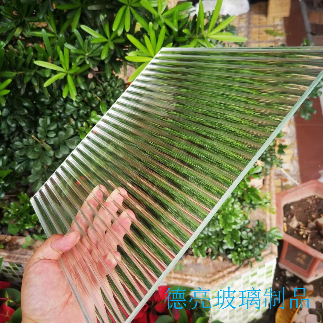 七彩压花玻璃 艺术彩色海棠花玻璃 玻璃原片 品质保障  工厂定 制