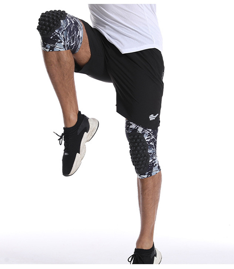 Professional anti-collision basketball leg covers for outdoor warmth, mountaineering and cycling protective gear,_voghion.com