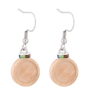 12mm�A���Ȧľ�|���пհ׶��h��� ��Ȼľ�Ƶ������ DIY����