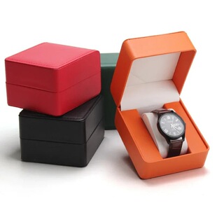 Luxury Pu Leather Watch Packaging Box Case Display Holder
