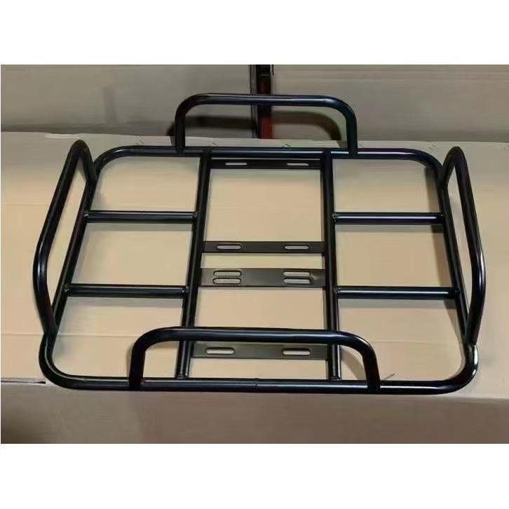 Electric Vehicle Rear-Mounted Delivery Rack, Thickened and Reinforced Cargo Carrier, Universal Delivery Box Bracket for Electric Bikes, Non-Damaging Installation