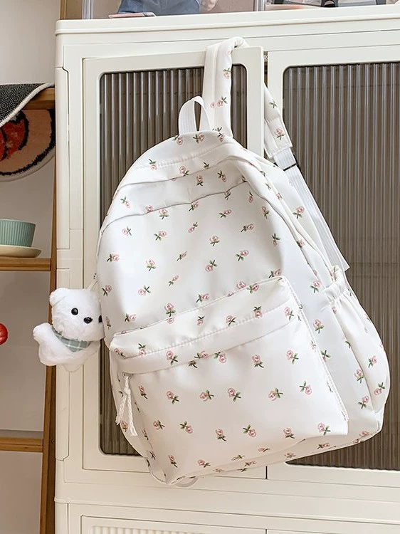 Backpack (Fresh) Japanese-style, floral print, lightweight 0.35 kg