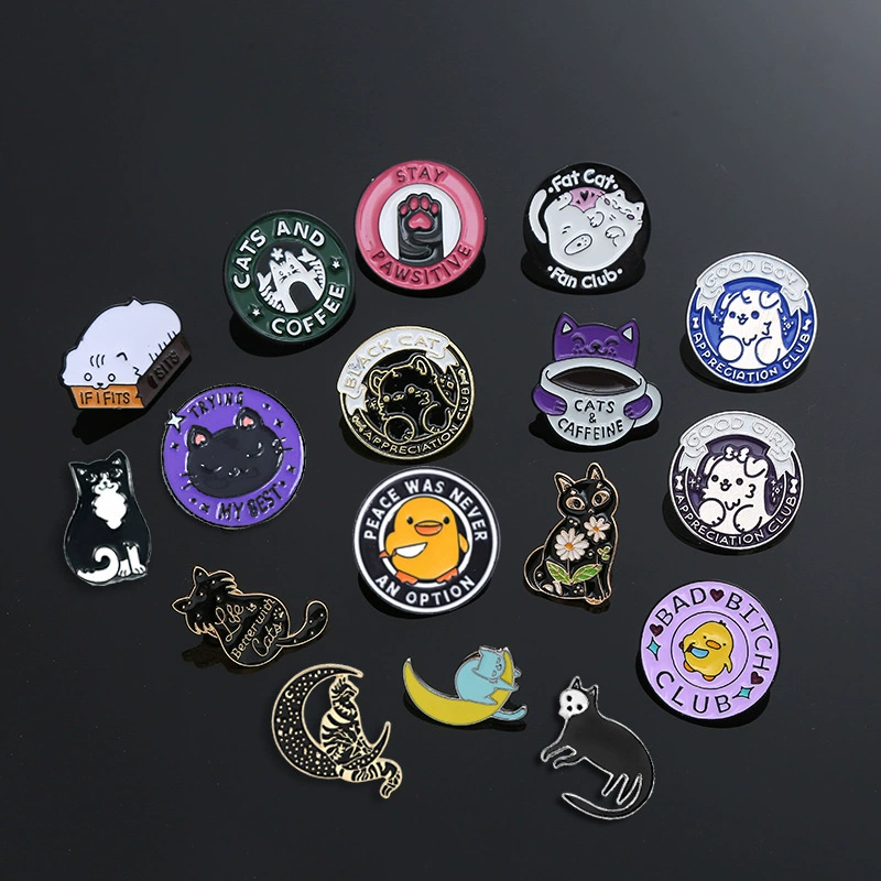 Cartoon brooch, cute badge, pin, creative accessory