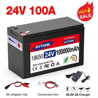 24V 100Ah Portable Rechargeable Battery with USB Power Display Port Multi-Purpose Backup Power Supply 24V 100Ah Portable Rechargeable Battery with USB Power Display Port Multi-Purpose Backup Power Supply