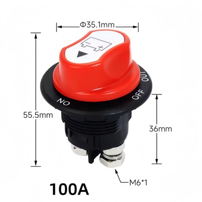 Rv Motorcycle Yacht Power supply, ignition system accessories - 100a-white-head-removable