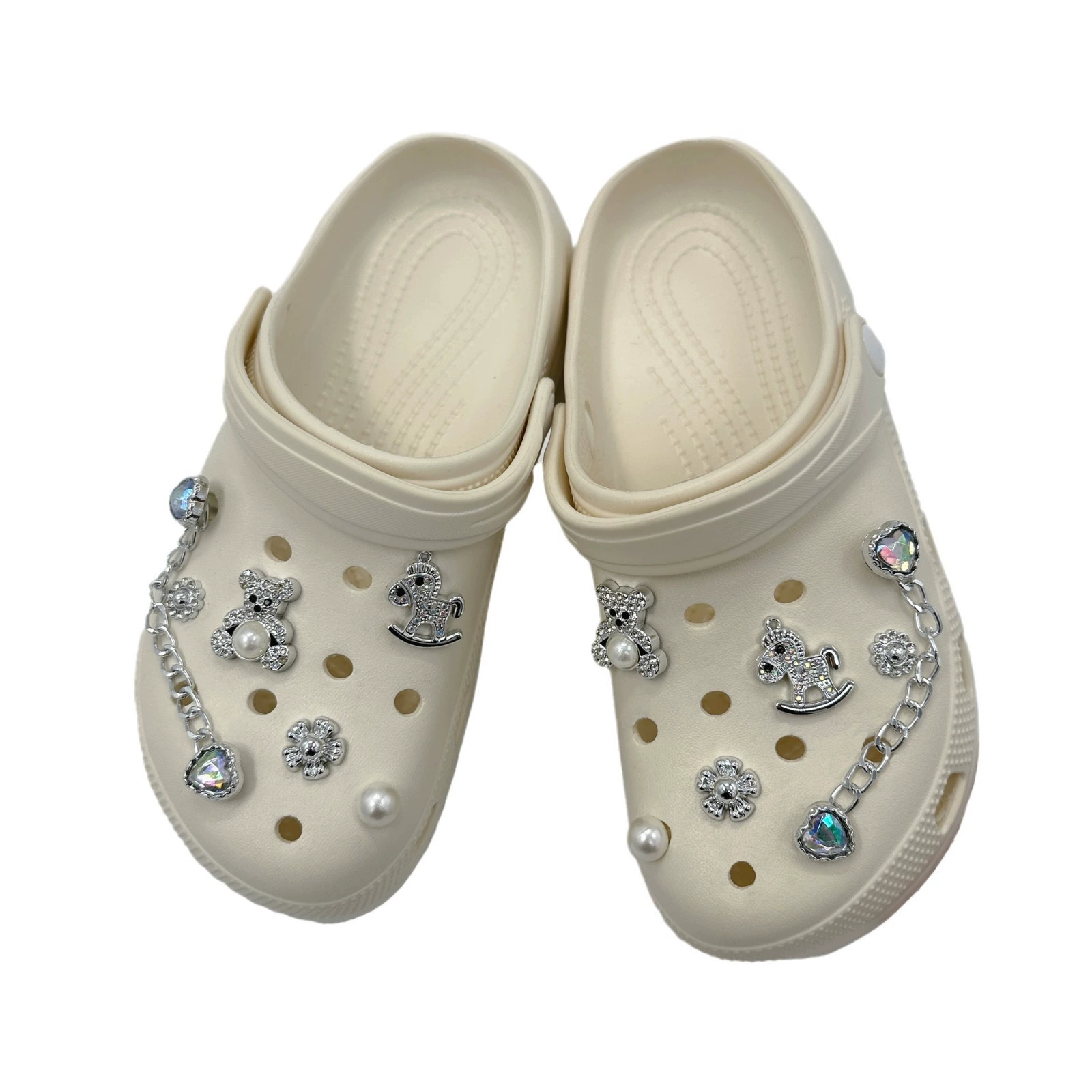 Трехмерные тапочки в стиле Crocs, обувной пряжка, аксессуар, принадлежности, бижутерия, DIY, 3D