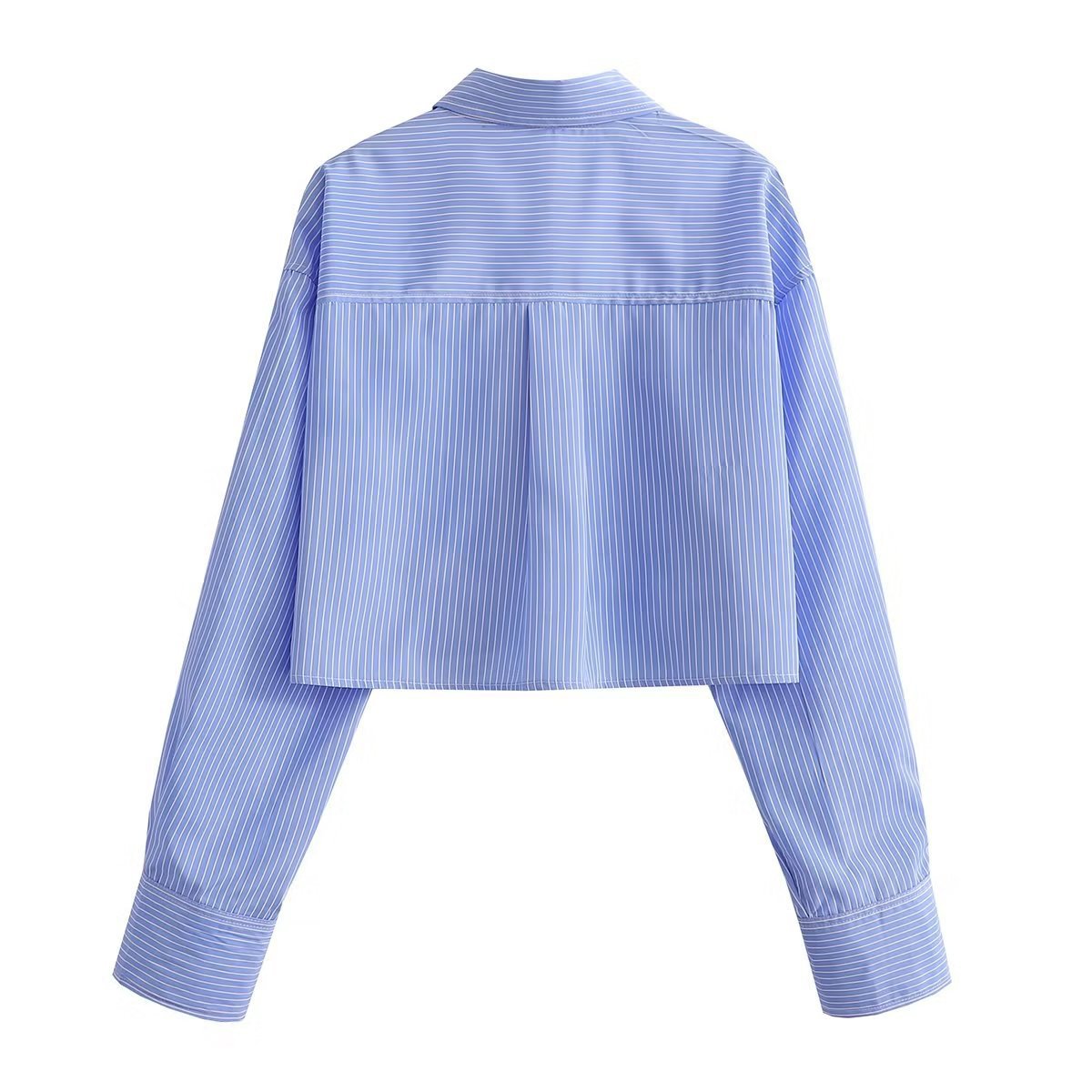 Wholesale Women's British Style Solid Color Long Sleeve Pocket Blouses display picture 2