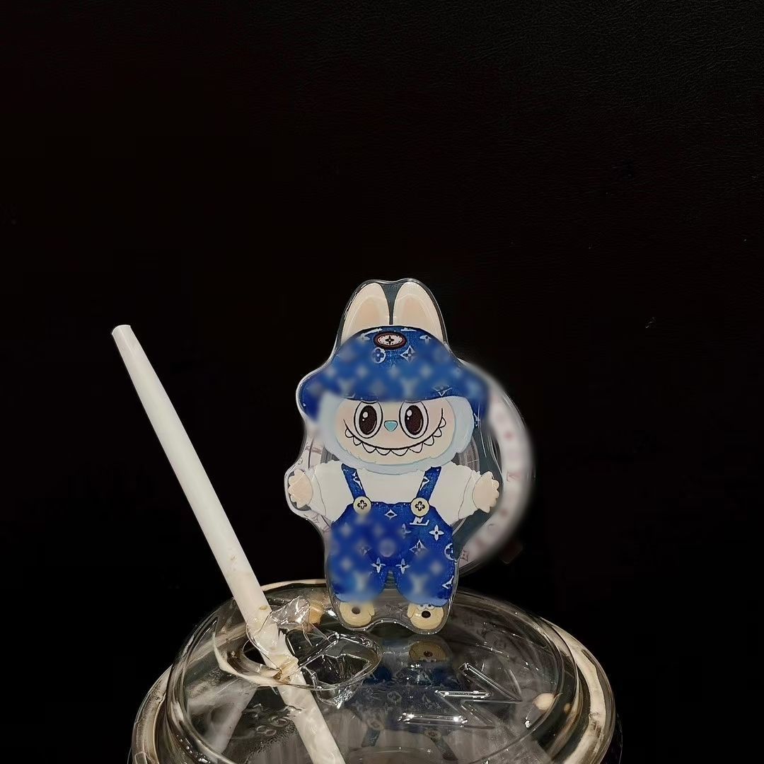 블루 멜빵 풀 천 - 자기 에어백 홀더(N52 강력 자석) 배달 자석 링