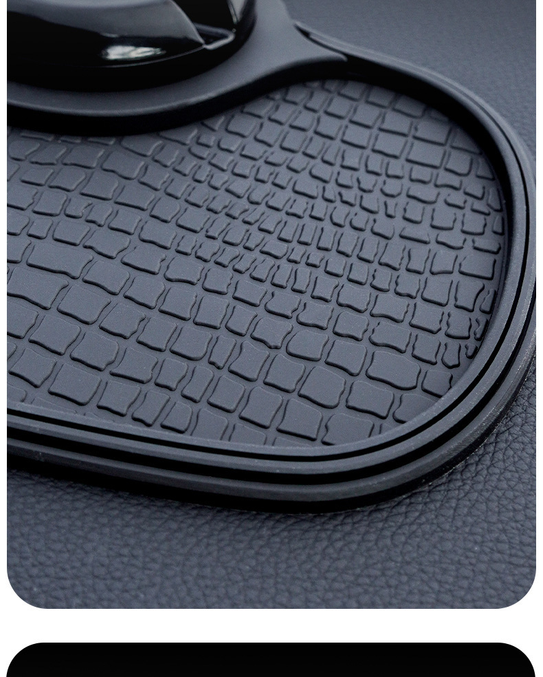 Car anti-slip mat for dashboard, large size, high-temperature resistant, multifunctional car phone anti-slip mat