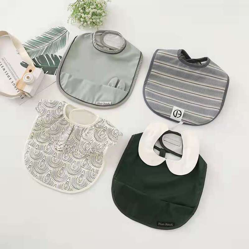Danish gown PU Elodi bib baby bib baby rice bag complementary super soft food clothing