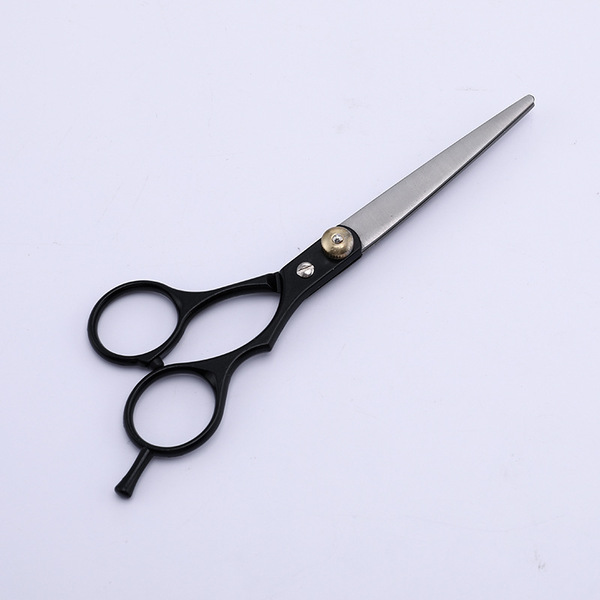 black split scissors stainless steel