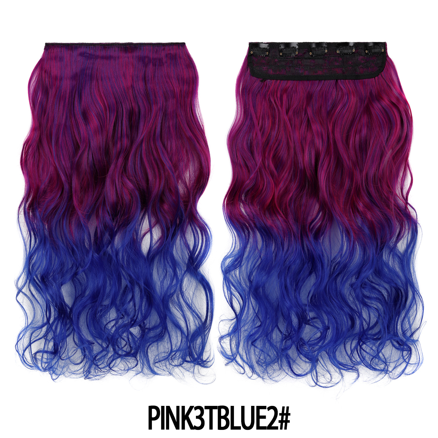 15 Rose red gradient gem blue roll